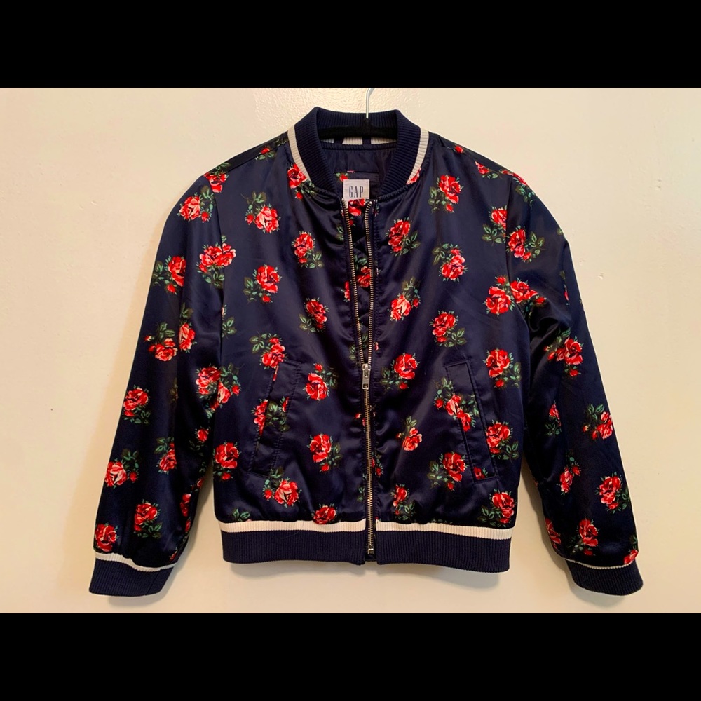 Gap Kids Dark Blue Zip Up Jacket